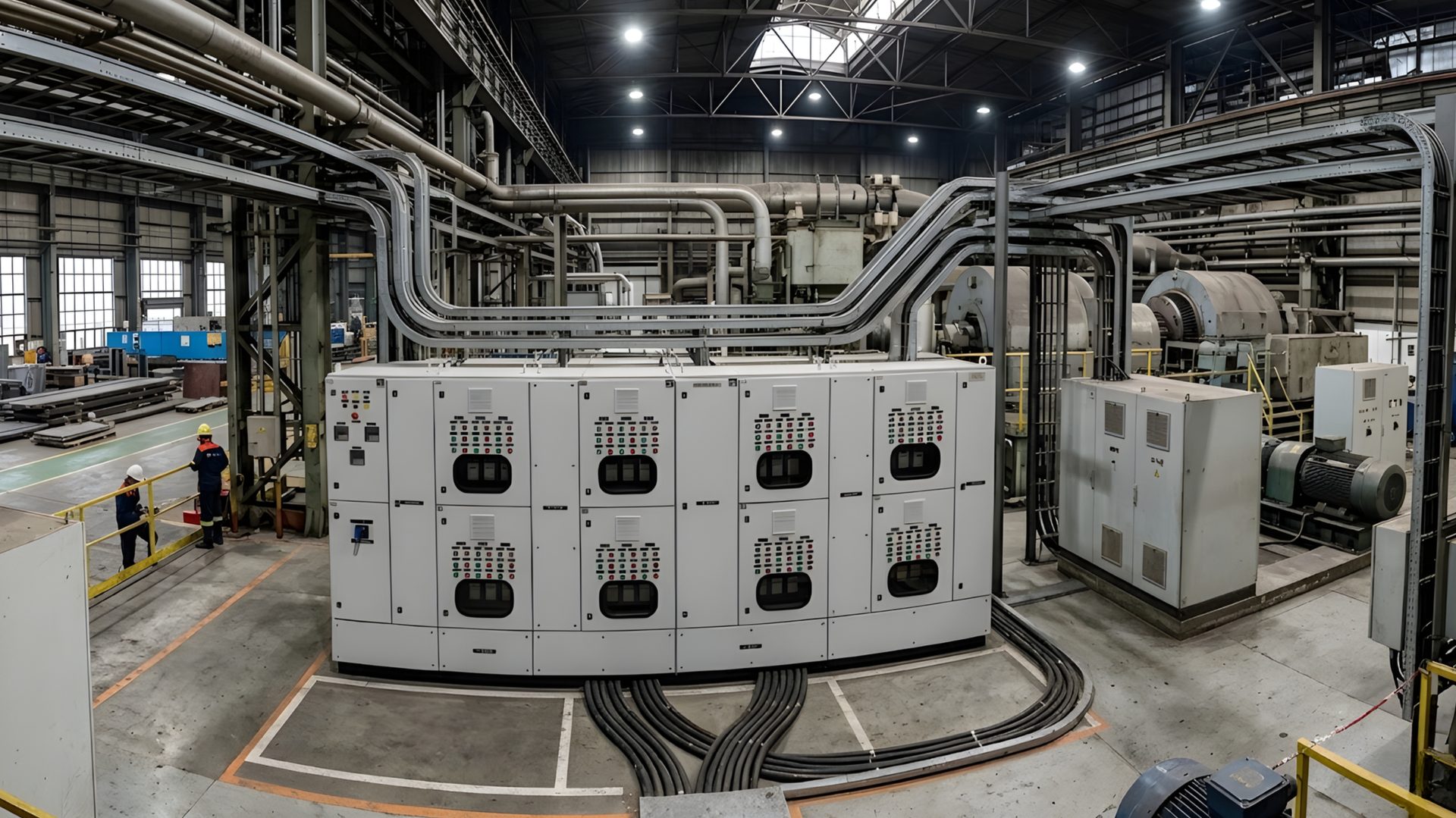 Industrial control and automation systems installed on site across critical operations