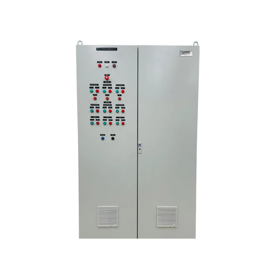 Process control station panel